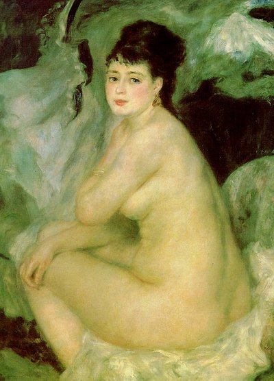 Nun by Pierre Auguste Renoir